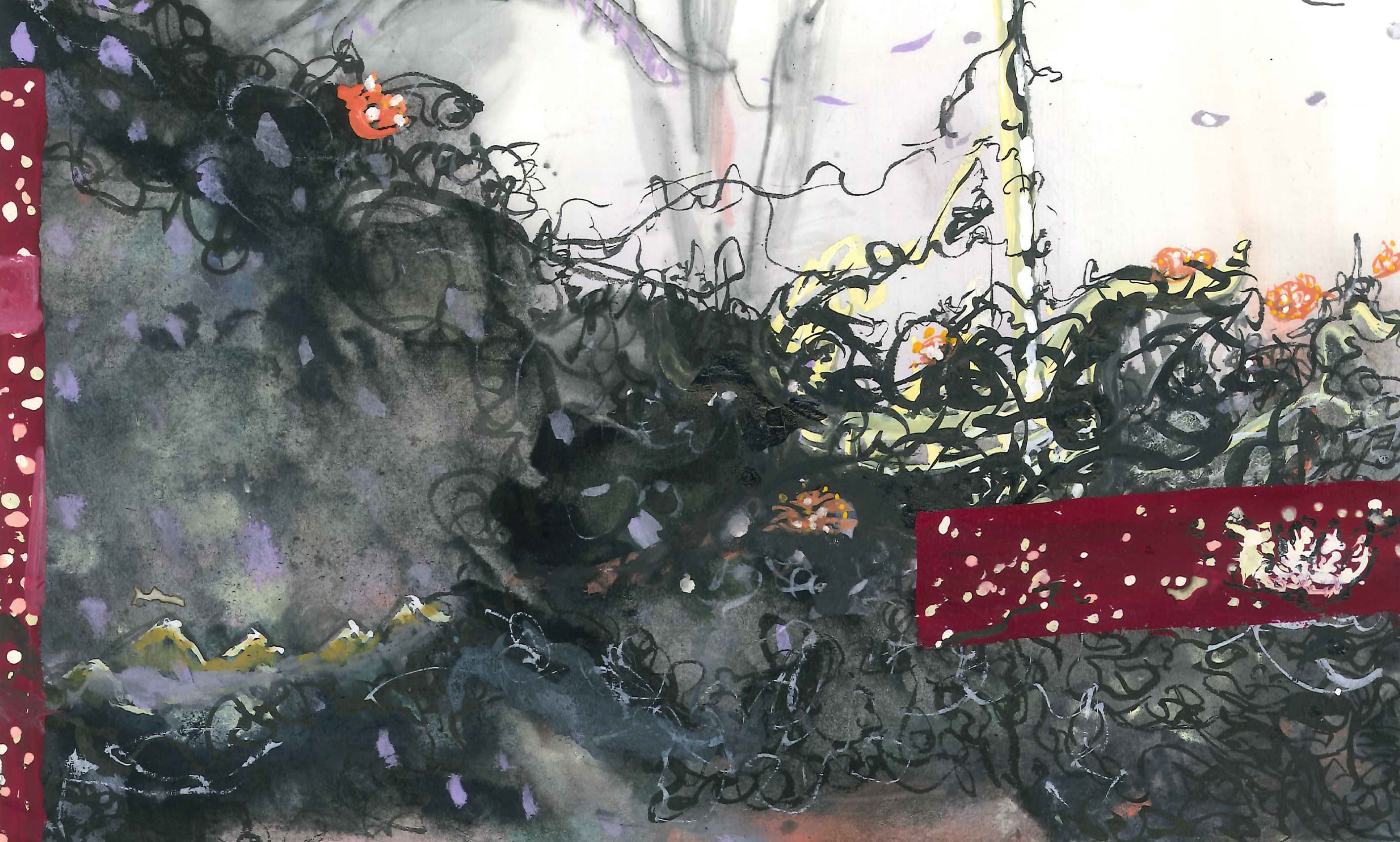Root painting from the six-part series