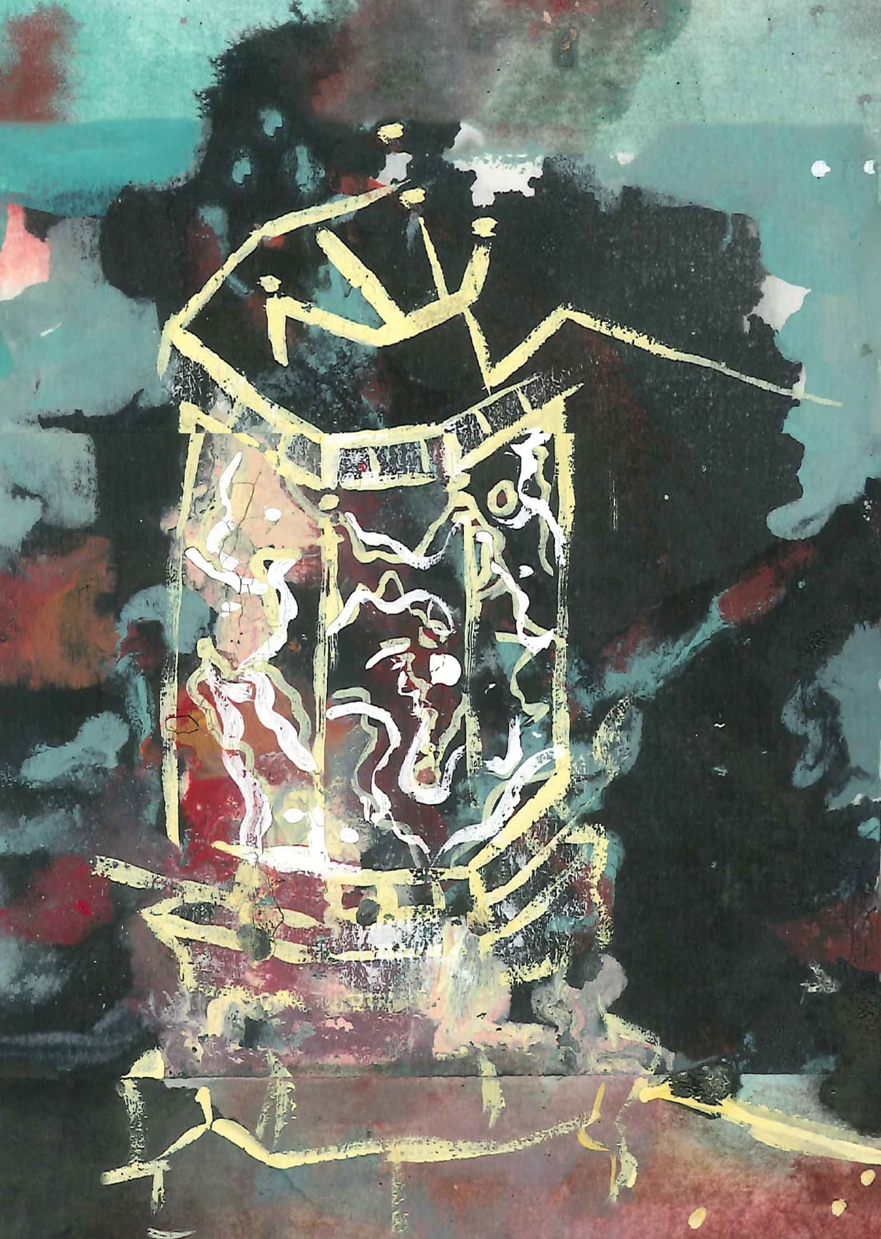 When the Lanterns Went Dark — thematic painting
